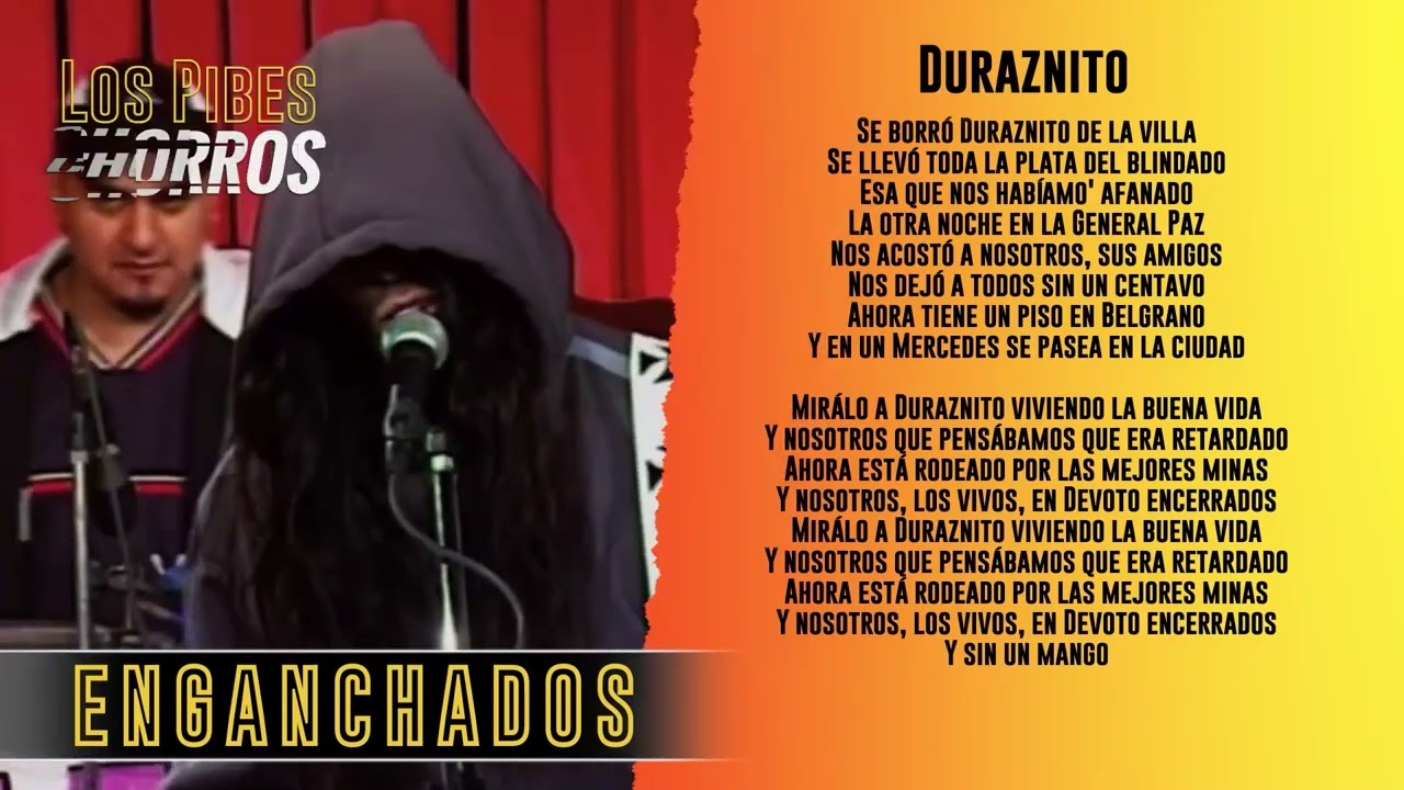 Los Pibes Chorros │ Duraznito │ Video Lyric │ 